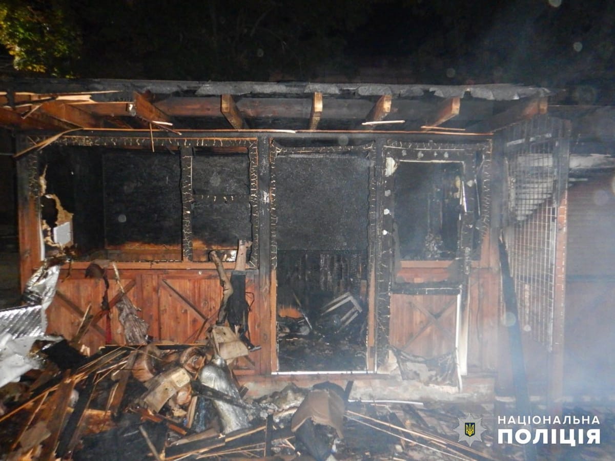 На Одещині чоловік пограбував магазин з одягом та підпалив його, аби приховати крадіжку