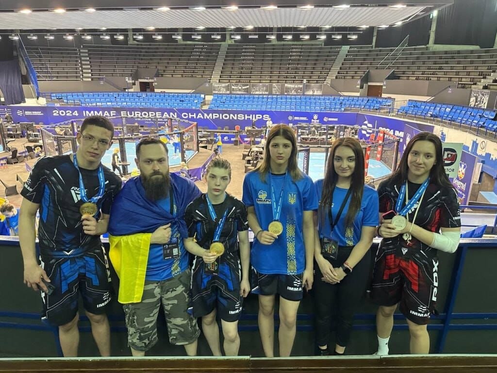 Одеські спортсмени стали призерами чемпіонату Європи зі змішаних єдиноборств ММА